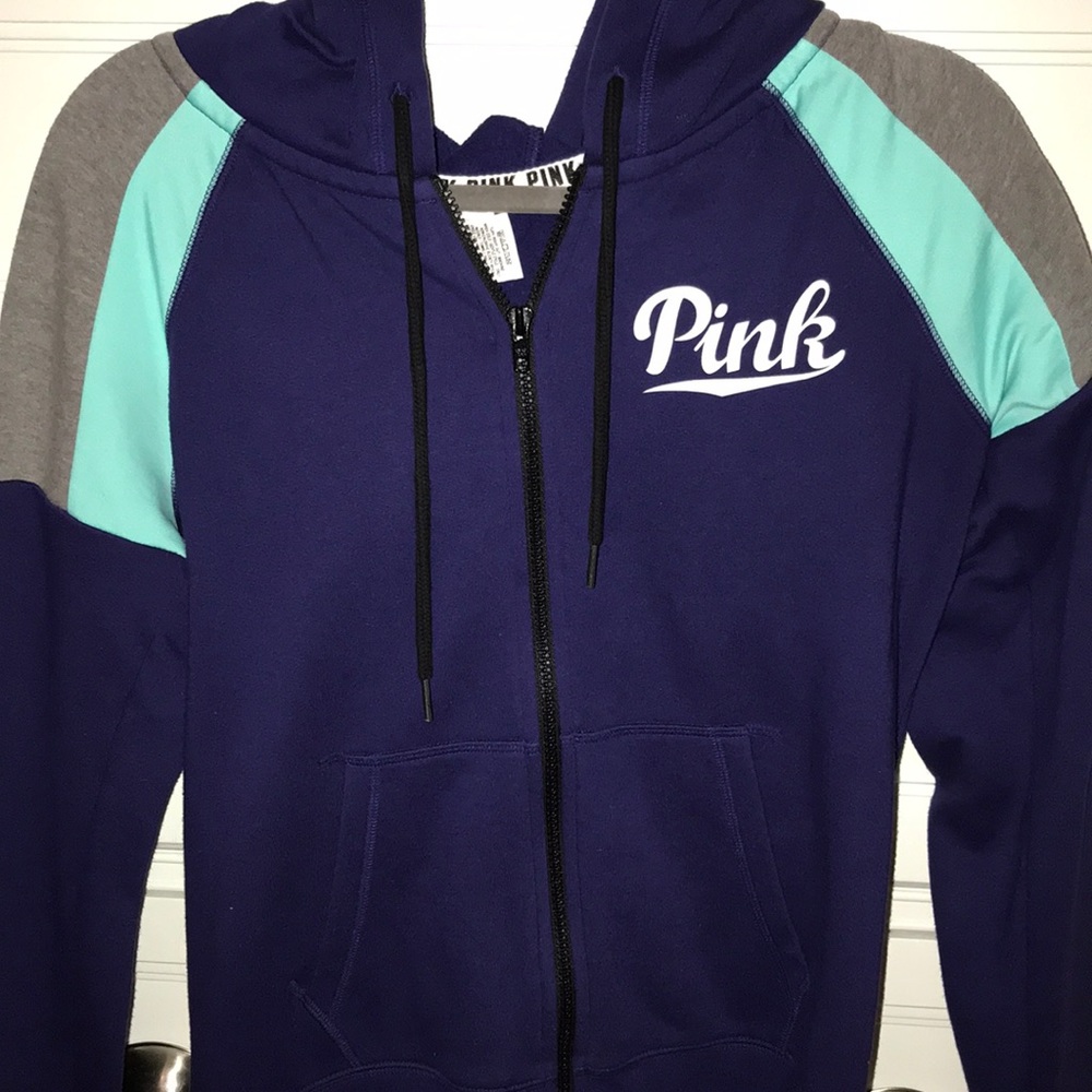 PINK ZIP HOODIE